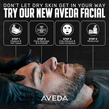 Haircut + Aveda Facial